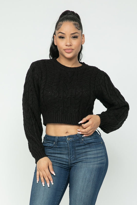 Cable Pullover Jumper